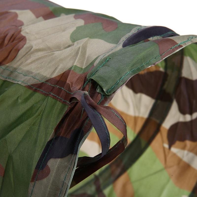 Camo kattetunnel med leke