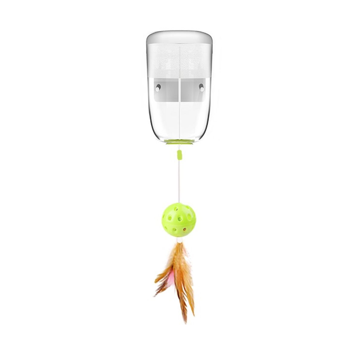 Interaktiv snack dispenser for katter