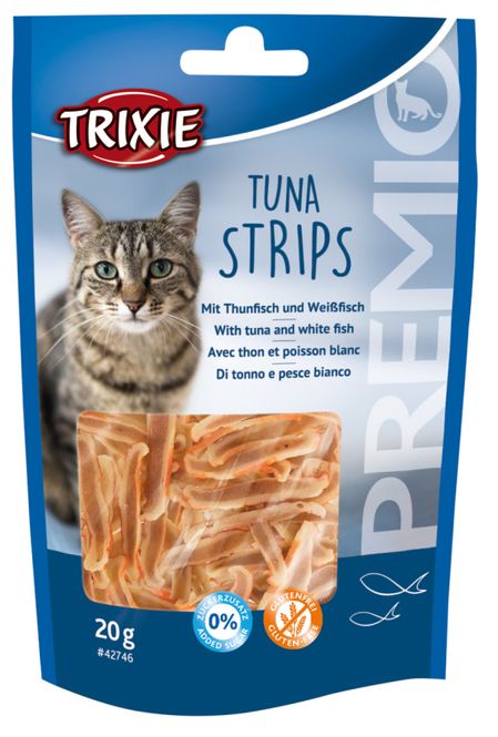 Hovedbilde Premio tunfiskstrimler til katt