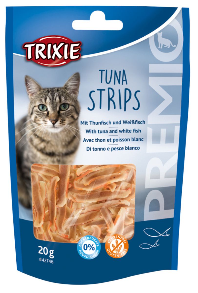 Premio tunfiskstrimler til katt