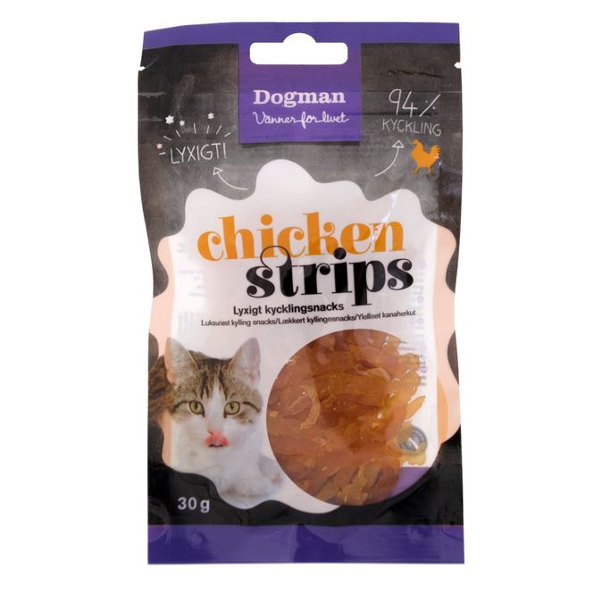 Hovedbilde Meaty chicken - Luksus kyllingstrips til pus