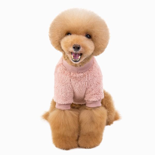 Hovedbilde Myk korallfleece hundegenser - rosa