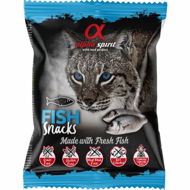 Hovedbilde AlphaSpirit Fisk kattesnacks