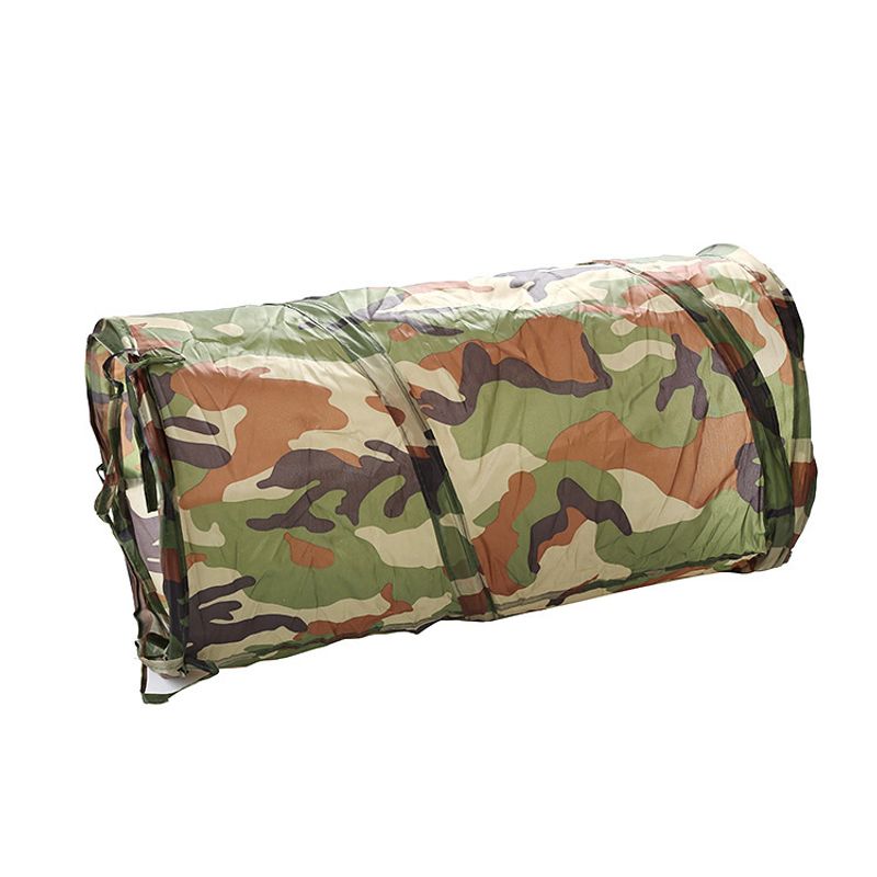 Camo kattetunnel med leke