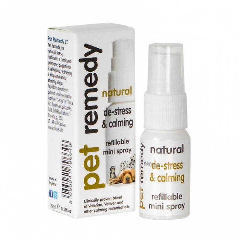 Pet Remedy: Beroligende spray 15ml