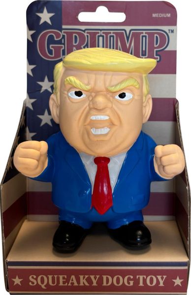 Hovedbilde Grump hundeleke i naturlatex, 12 cm