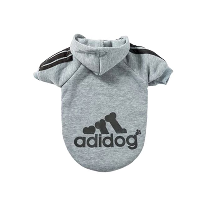 Hovedbilde Grå Adidog hundegenser for liten og stor hund