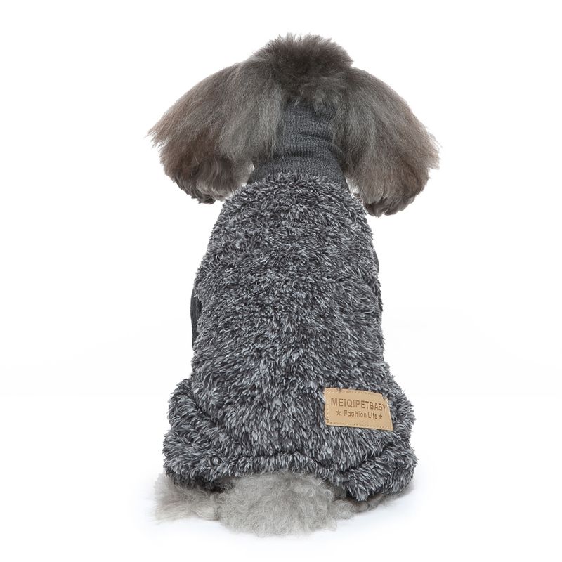 Myk hundedress - Grå