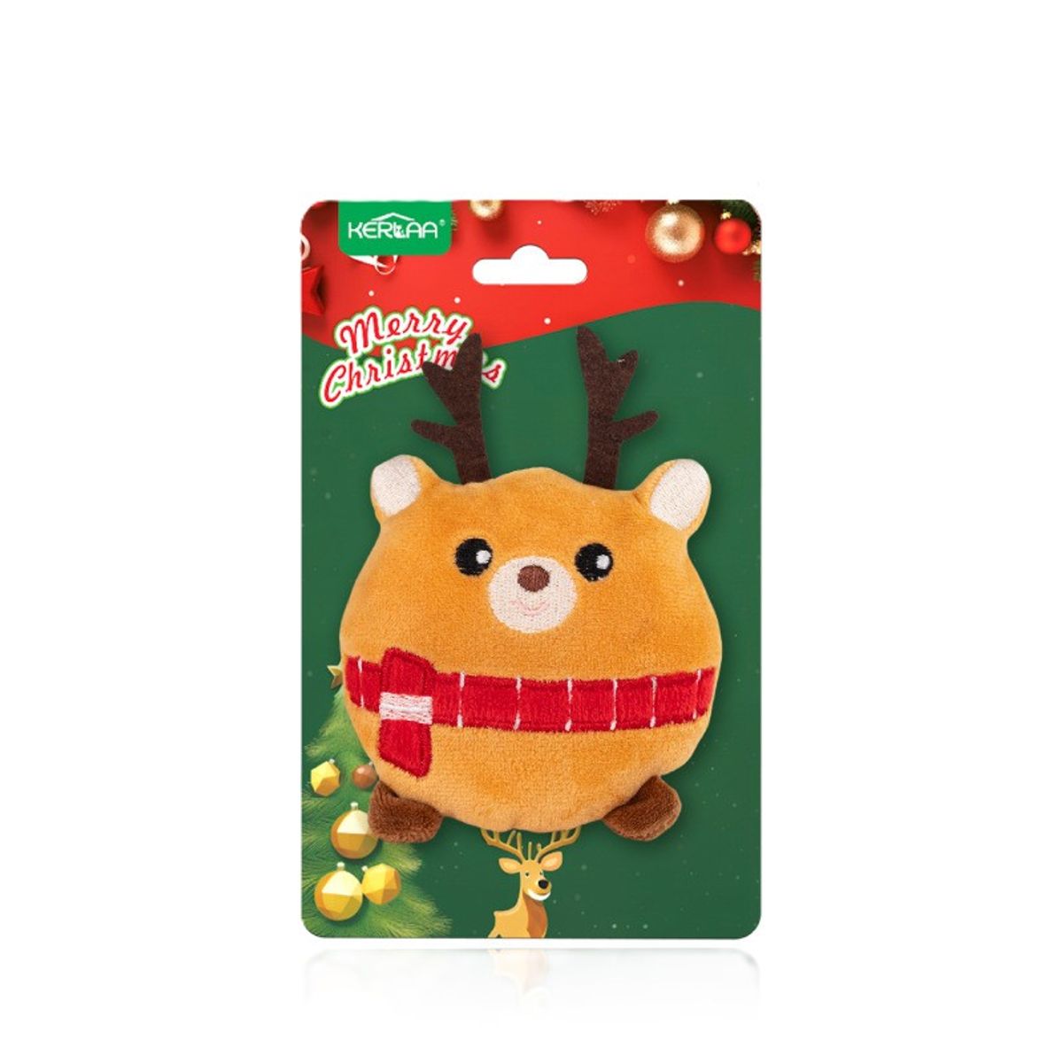 Plysj julete reinsdyr katteleke