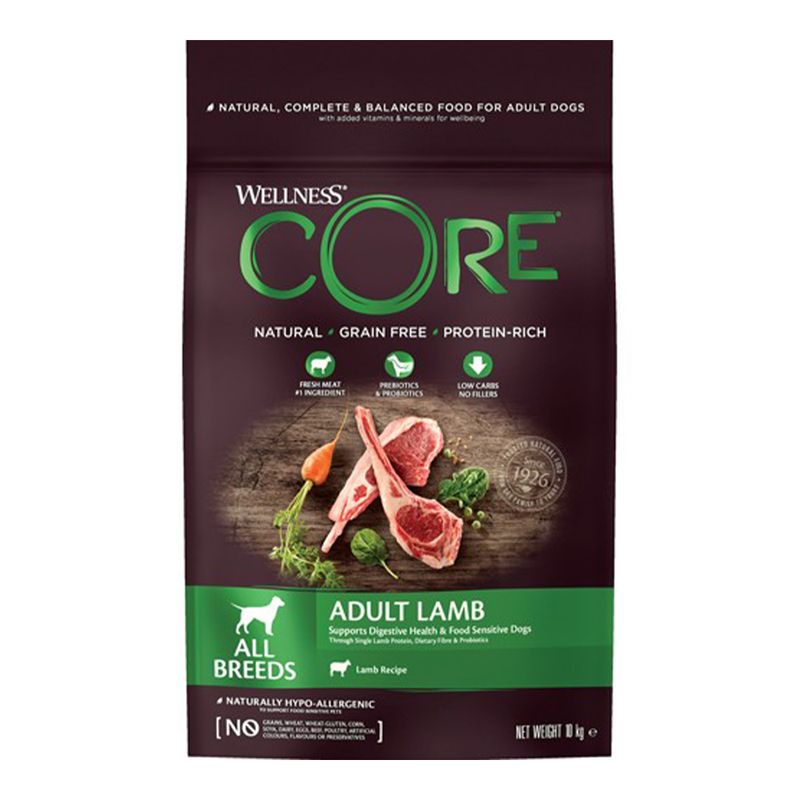CORE Adult Lamb All Breeds hundefôr 10 kg