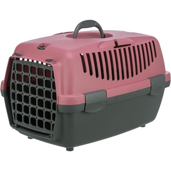 Hovedbilde Grått/Rosa Capri 1 XS transportbur m/beltefeste