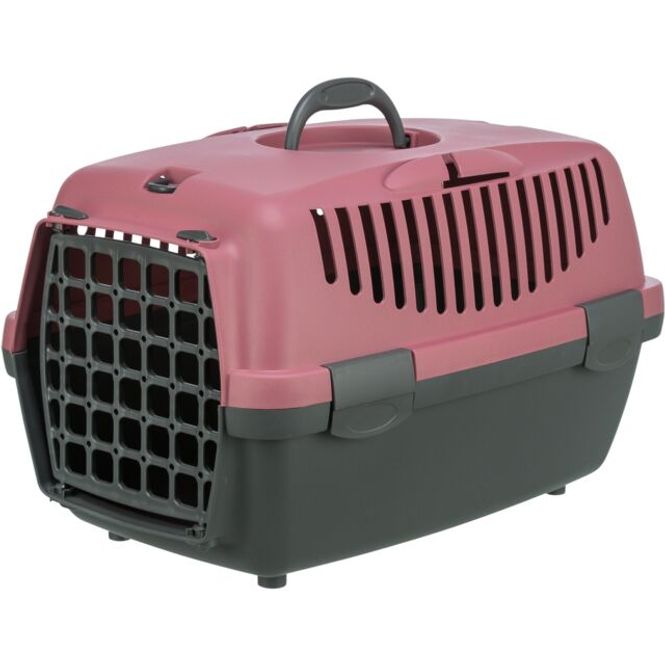 Hovedbilde Grått/Rosa Capri 1 XS transportbur m/beltefeste