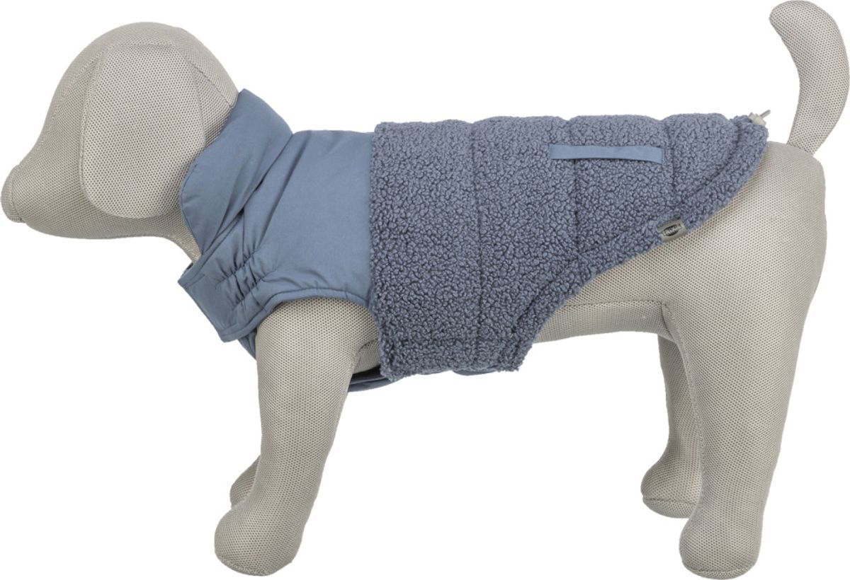 Blått teddy vinterdekken til hund