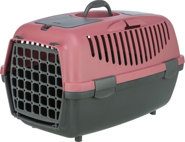 Hovedbilde Grått/Rosa Capri 2 XS-S transportbur m/beltefeste