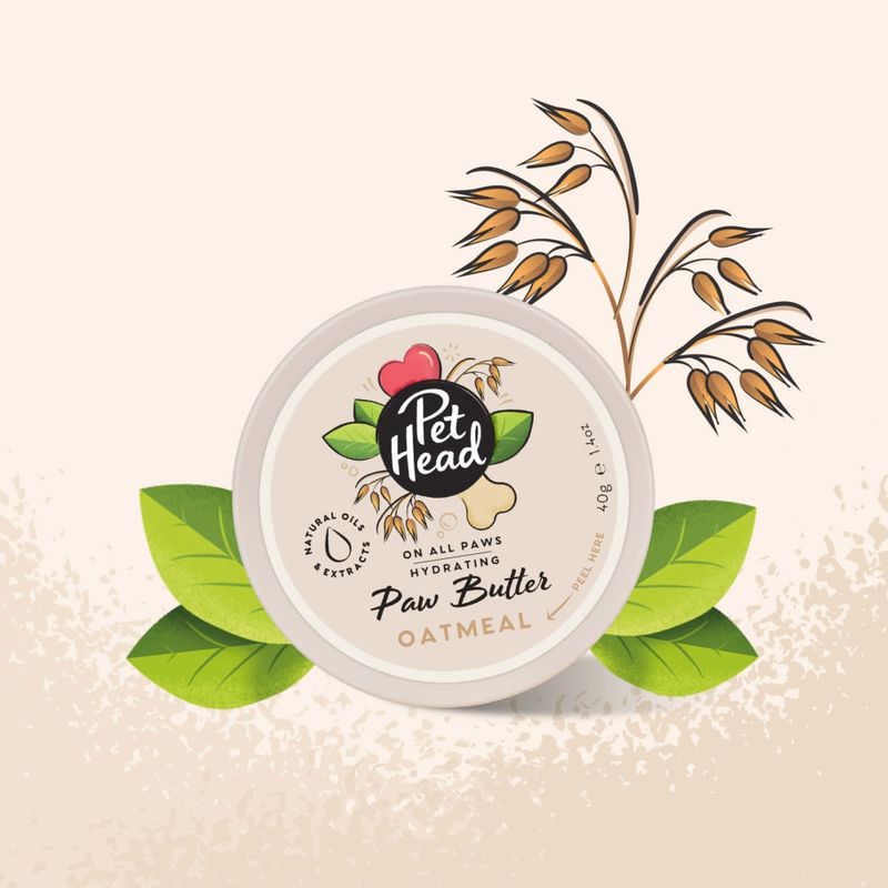 Pet Head On All Paws Hydrating Paw Butter - Potekrem med Havre