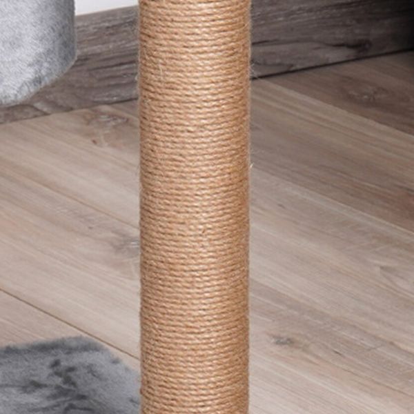 Hovedbilde Grått/Lyst kloremøbel til katt, 75cm høyt