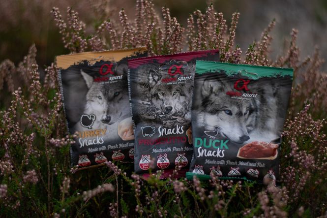 Hovedbilde AlphaSpirit lever hundesnacks