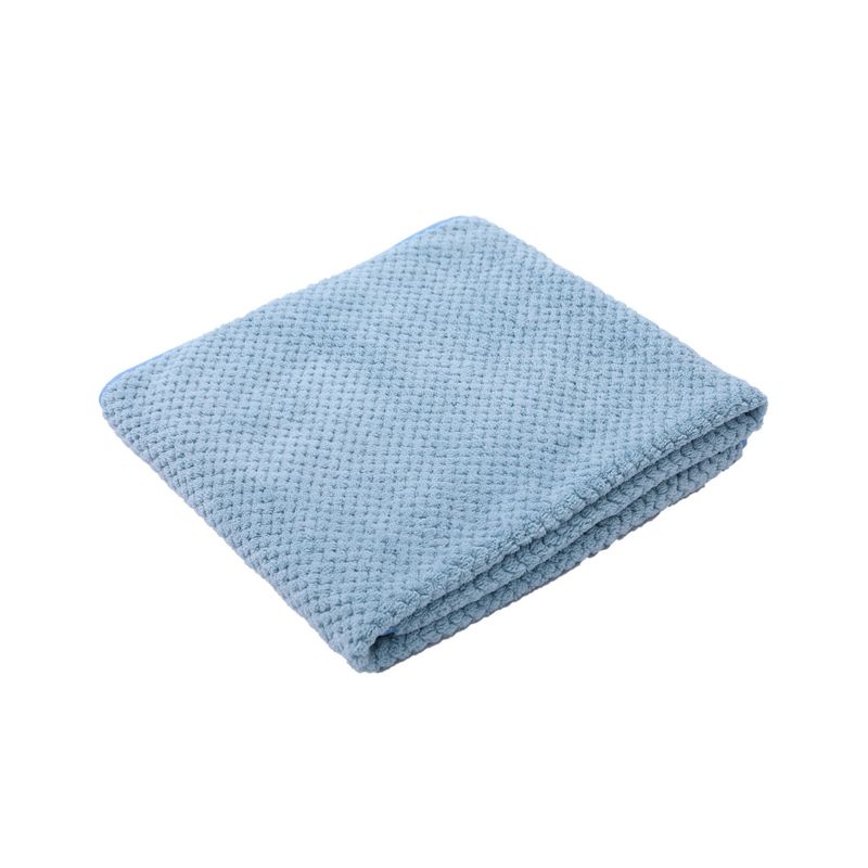 Blått ultrasoft absorberende håndkle til hund, Small - 40x60 cm