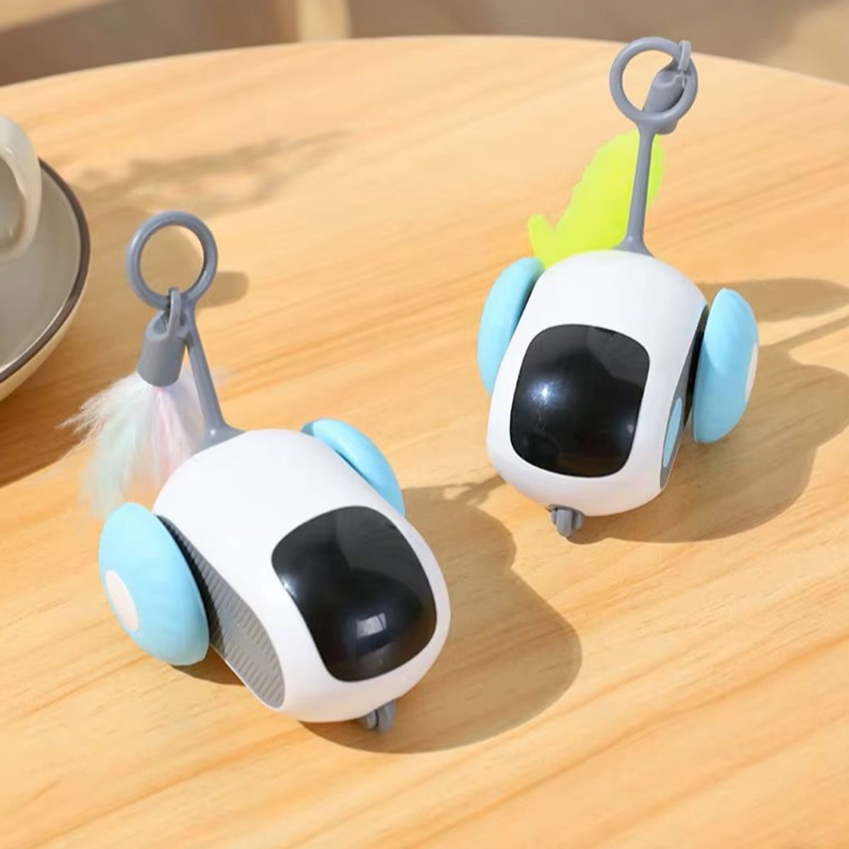 Electric remote-controlled cat teaser sports car