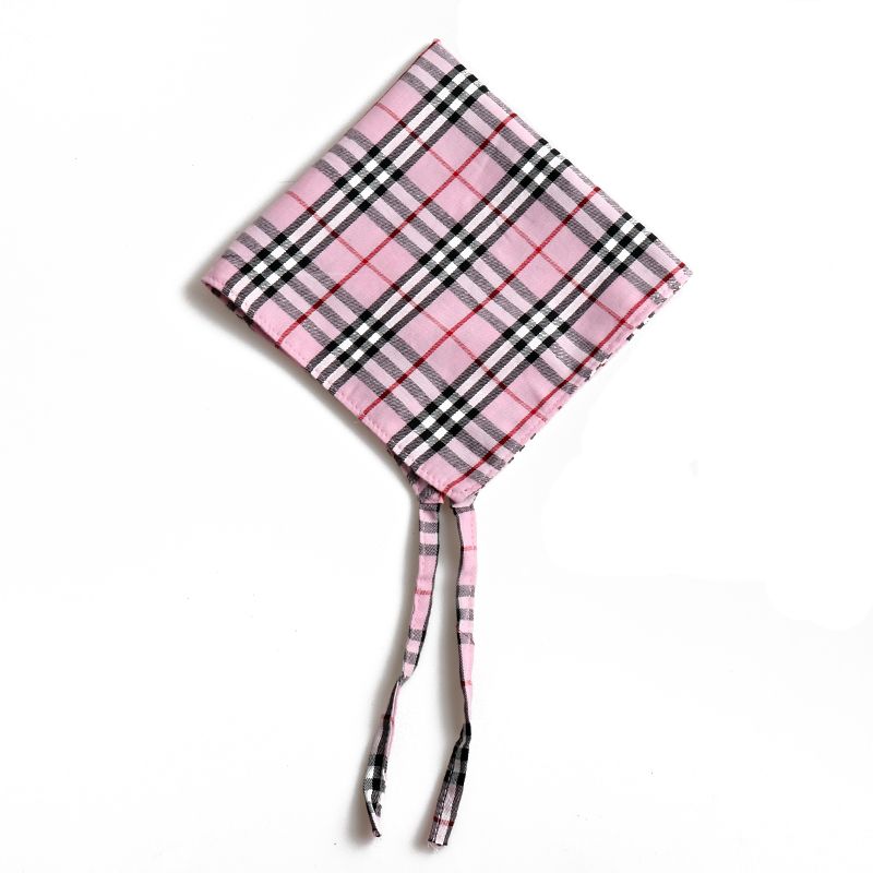Rosa bandana skjerf til hund