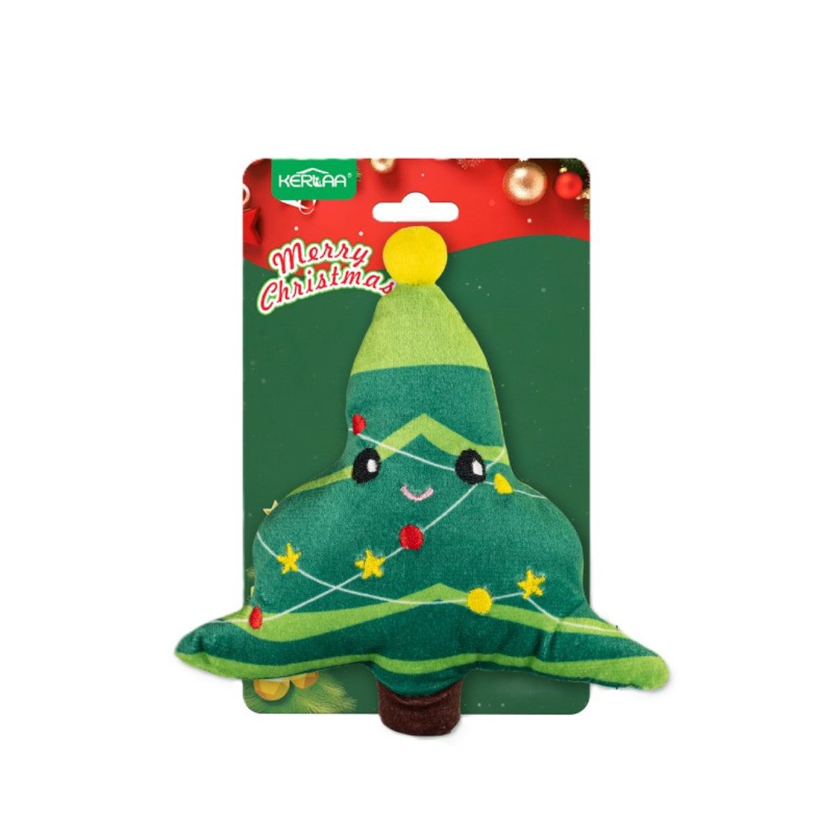 Plysj julete juletre katteleke