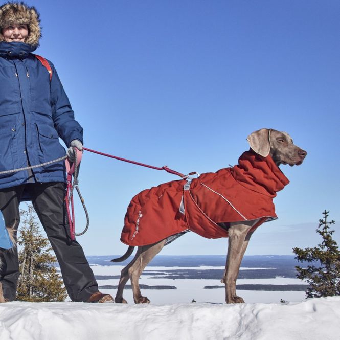 Hovedbilde Hurtta Extreme Warmer III ECO hundedekken - Cinnamon Rustrød