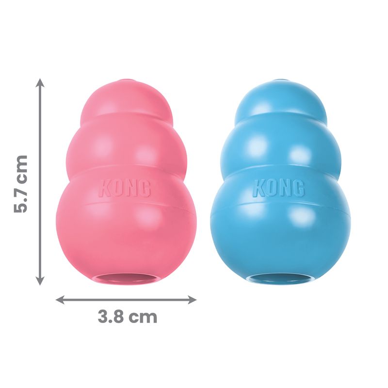 KONG Hundeleke valp Puppy XS: 5,5cm