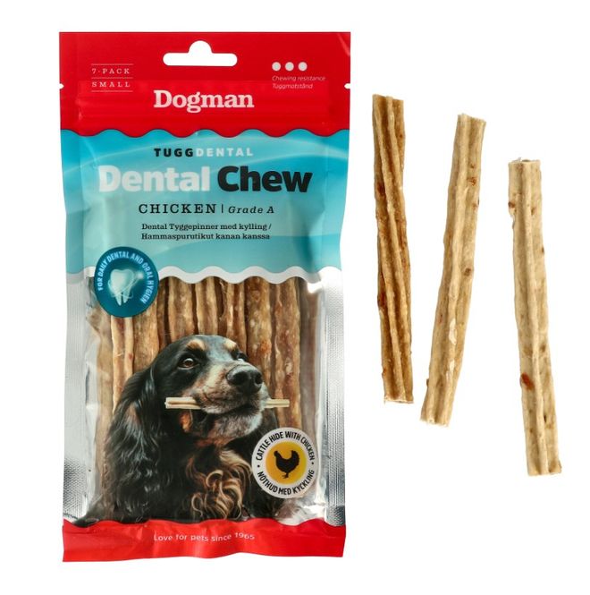 Hovedbilde 7pk Dental Tyggepinner
