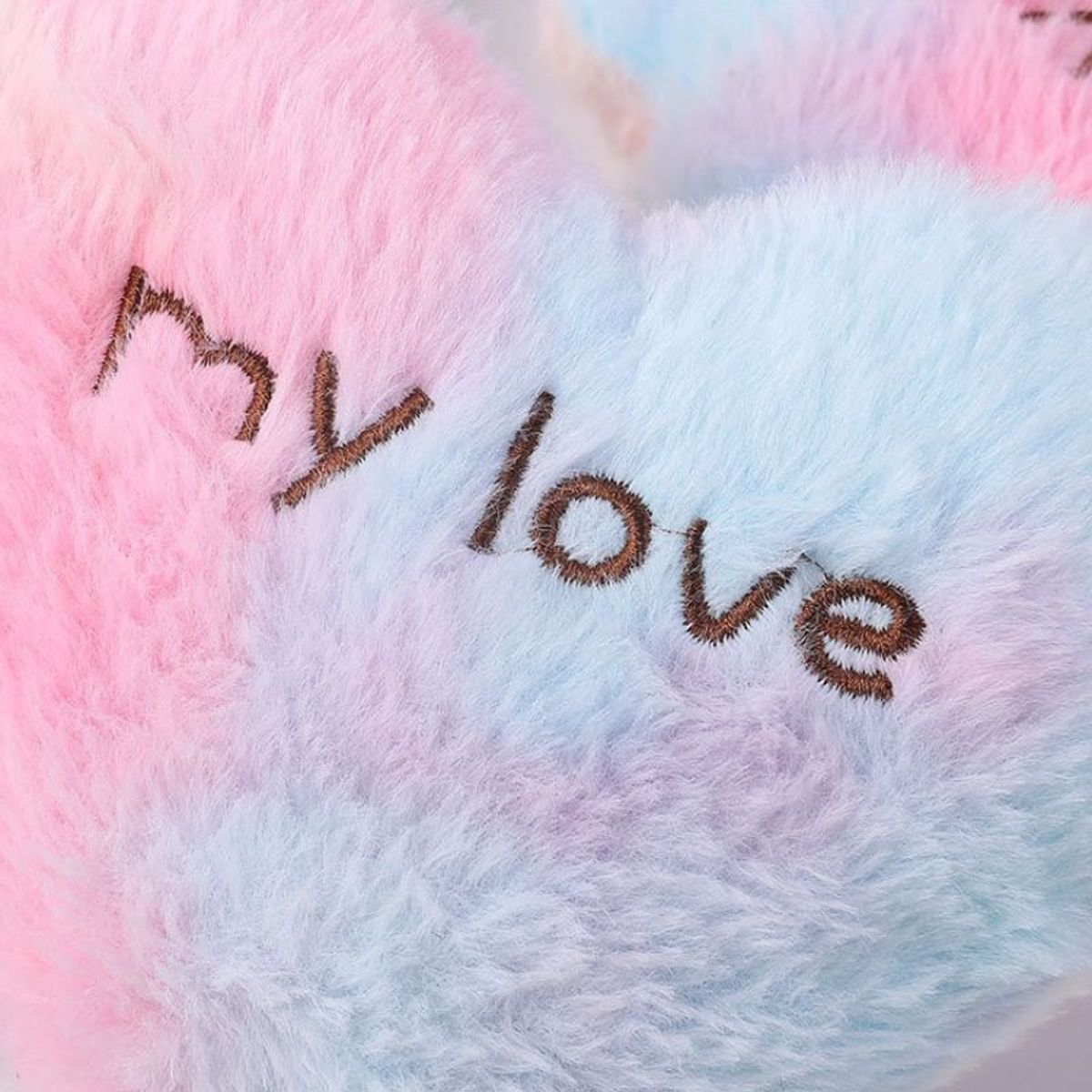 Dream tauleke med plyshhjerte