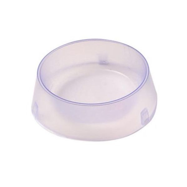 Hovedbilde Enkel hundeskål i matt transparent lilla