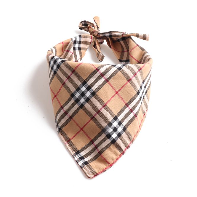 Hovedbilde Beige bandana skjerf til hund