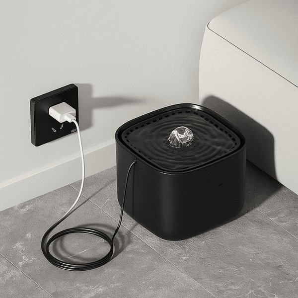 Hovedbilde Sort vannfontene til katt, 3 liter