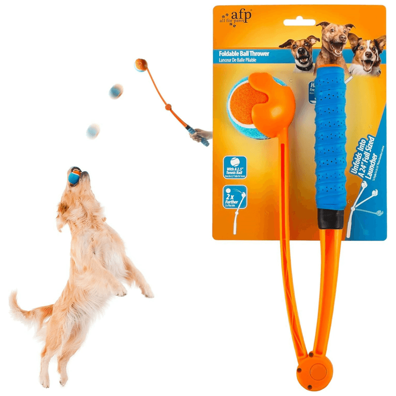 Play foldbar ballkaster til hund