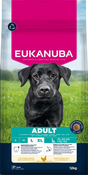Hovedbilde Eukanuba Adult Large Breed kylling 12kg