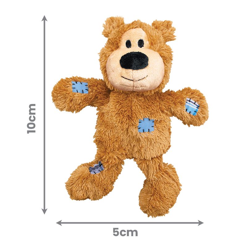 KONG Hundeleke bamse Wild Knots Bear Mix XS 13cm