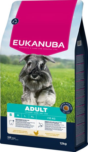 Hovedbilde Eukanuba Adult Small Breed Kylling 12kg