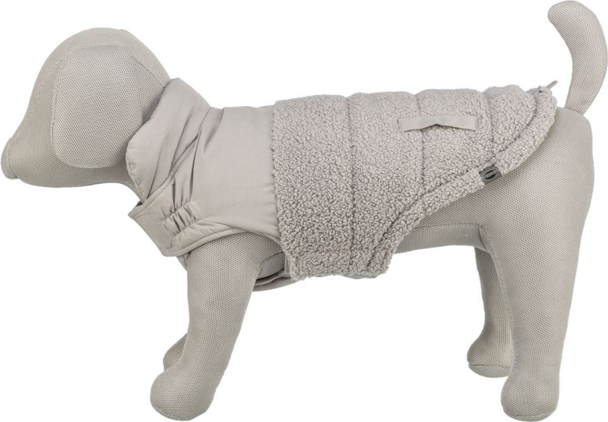 Beige teddy vinterdekken til hund