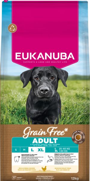 Hovedbilde Eukanuba Adult Large Grainfree Chicken 12kg