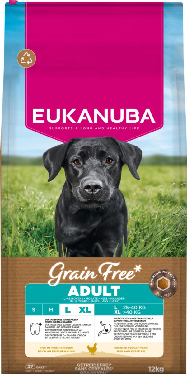 Eukanuba Adult Large Grainfree Chicken 12kg