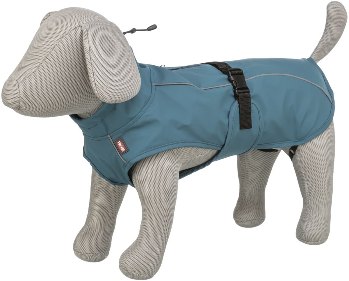 Petrol regndekken til hund